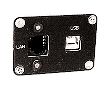 Источник питания APS-7205L - панель USB и LAN подключения