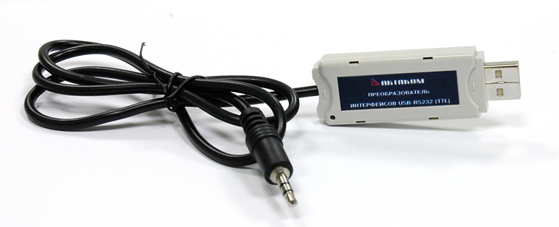 Преобразователь интерфейсов RS-232 (TTL) - USB АСЕ-1025 - Вид сзади