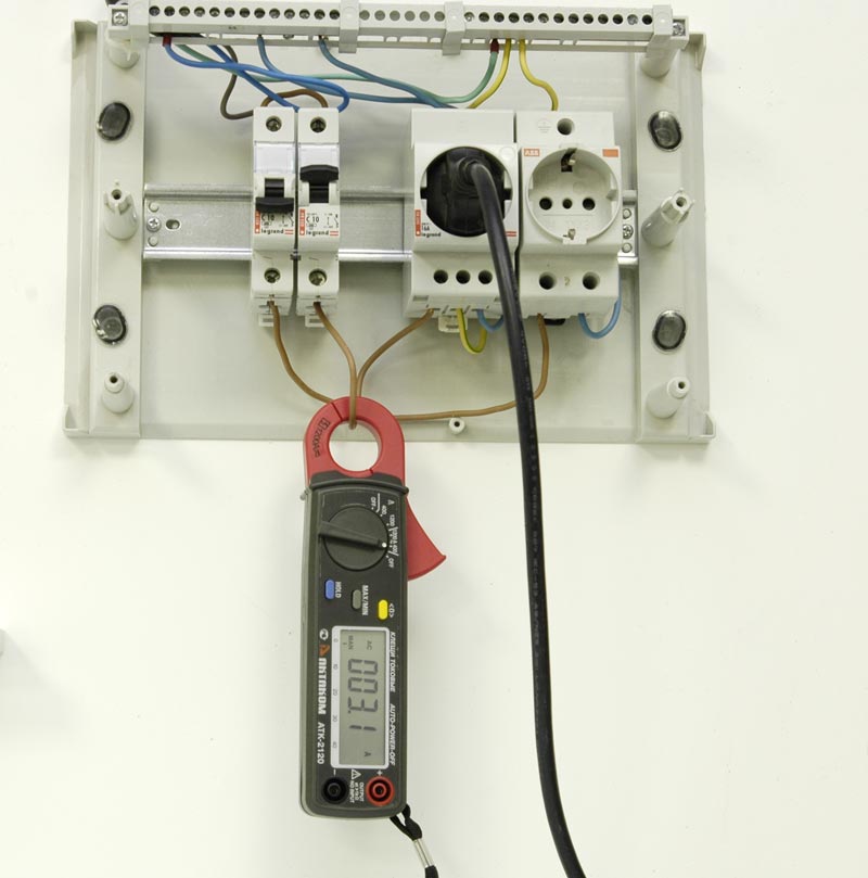 Клещи токовые многофункциональные АТК-2120 - Измерение переменного тока