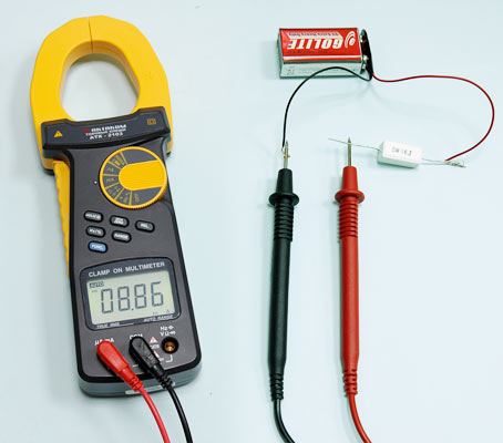 Клещи токовые АТК-2103 - Измерение постоянного тока