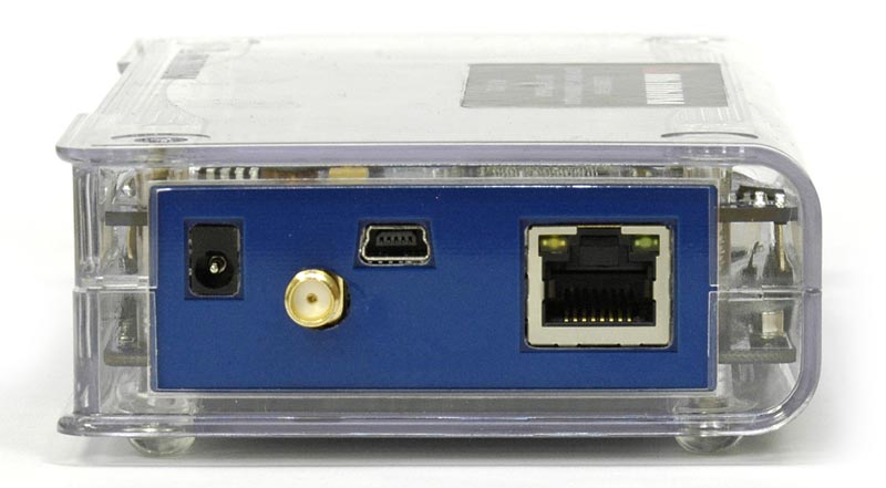 Двухканальный USB осциллограф - приставка АСК-3712 1Т - вид сзади