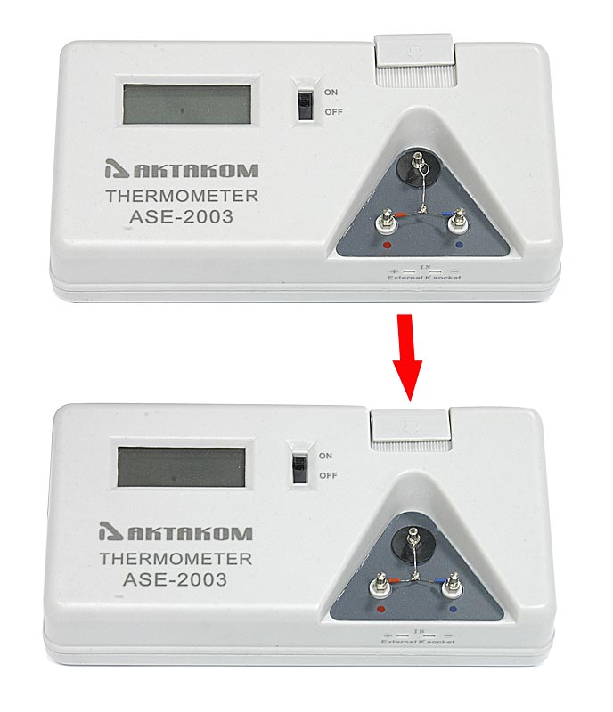 Термодатчик ASE-2003-CA - Механизм подключения