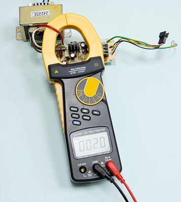 Клещи токовые АТК-2103 - Измерение переменного тока