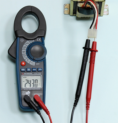 Клещи токовые АСМ-2368 - Измерение переменного напряжения