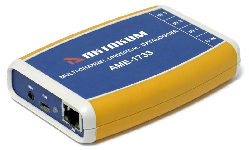 3-канальная USB/LAN система мониторинга АМЕ-1733