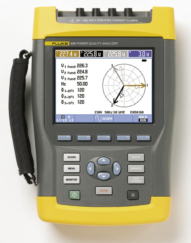 Анализатор качества электроэнергии Fluke-434