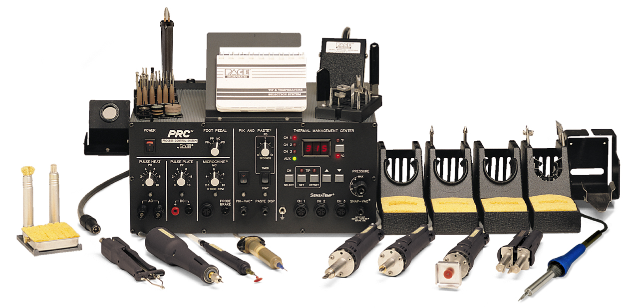 New component. Ремонтный центр Pace prc2000e. Паяльная станция Pace. PRC 2000e. Паяльная станция St 25e.